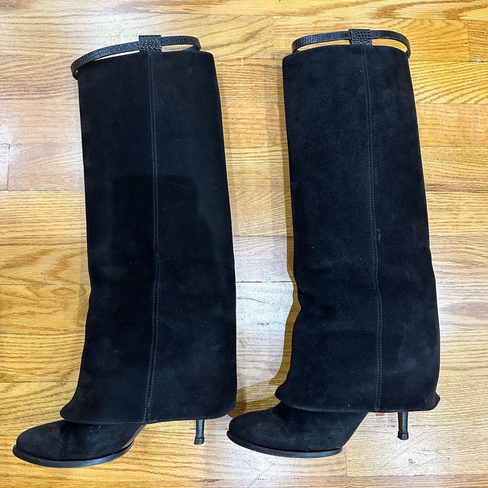 Givenchy - Shark boot - Suede - 38 1/2